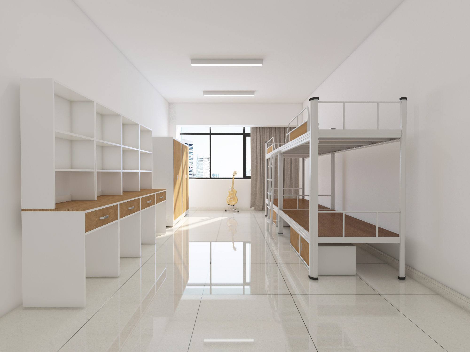  普通宿舍員工上下鋪鐵床多少錢(qián)