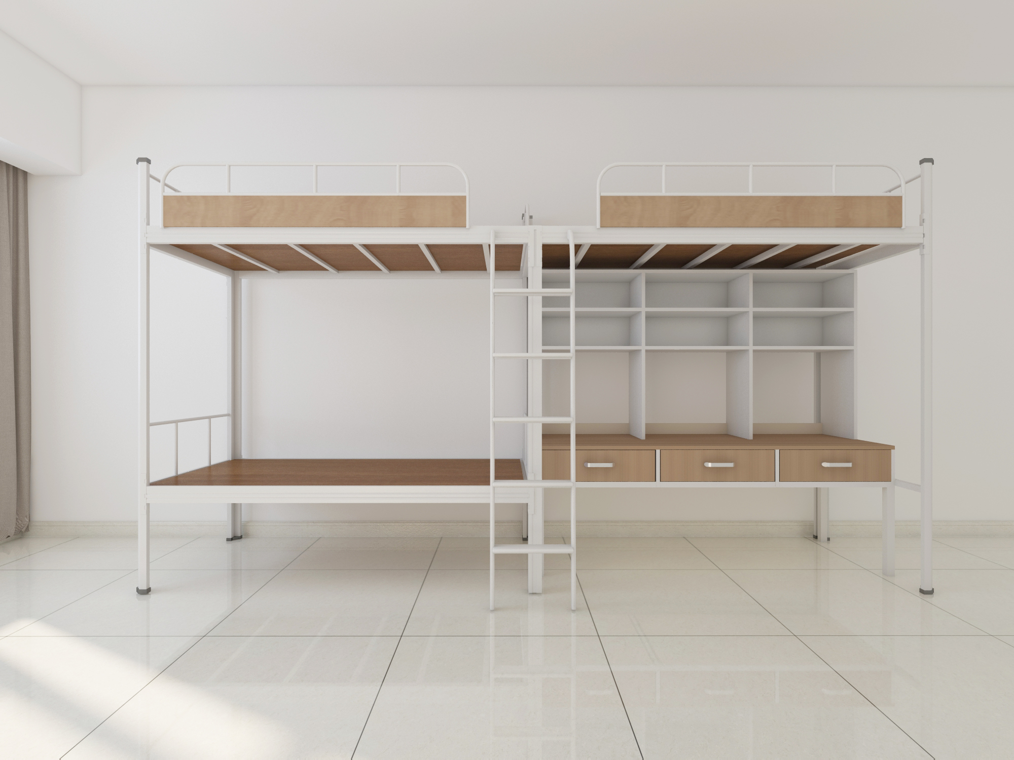 買上下鋪鐵床送床板嗎？