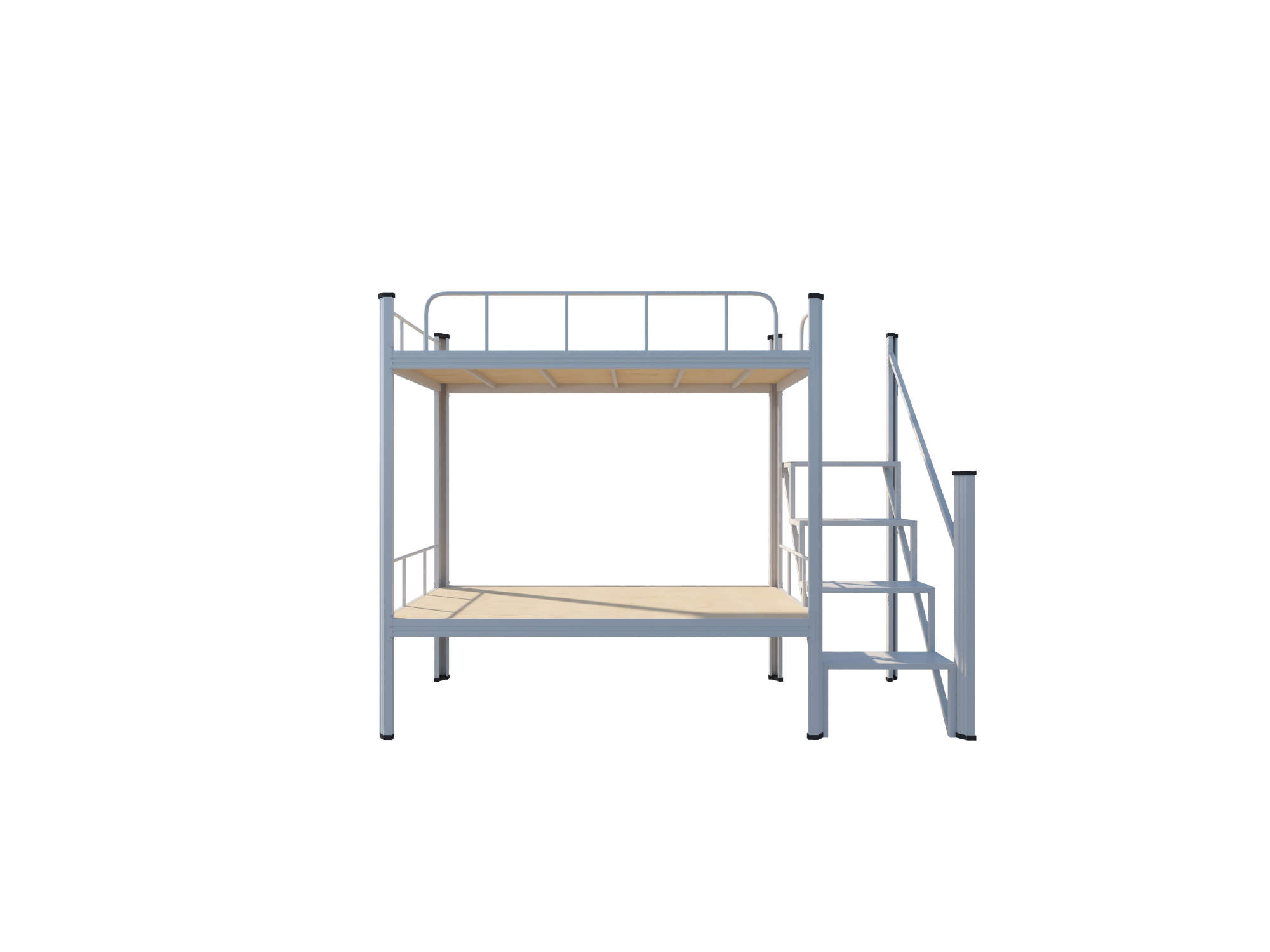 怎么設(shè)計上下鋪鐵床的梯子才安全？