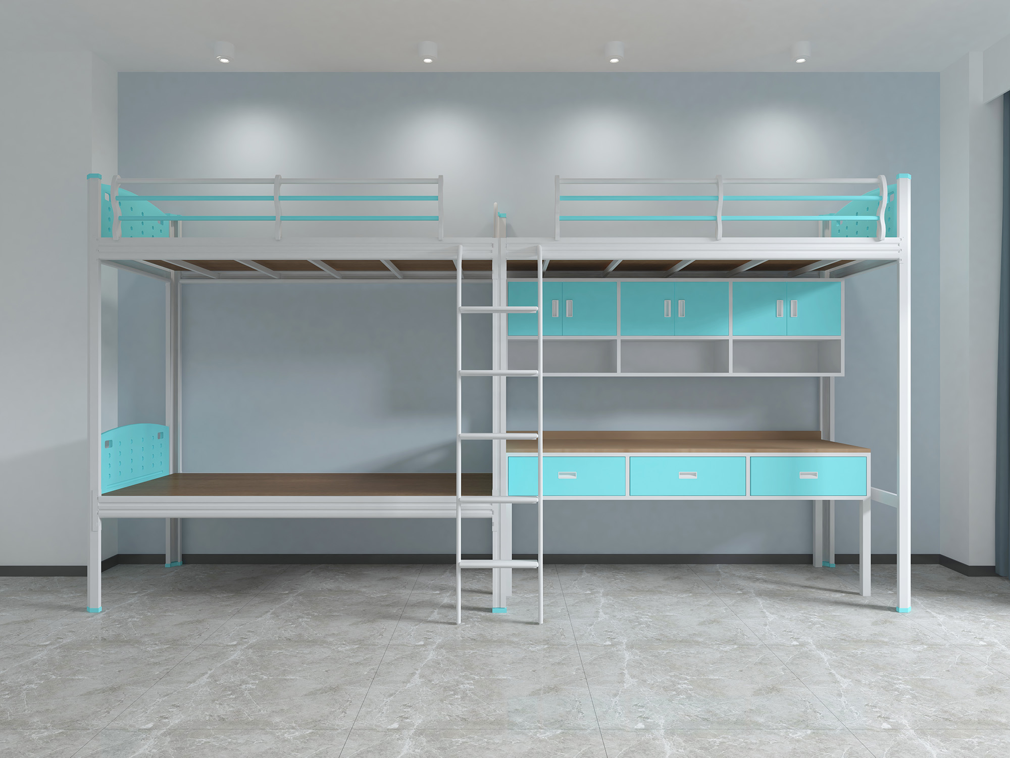 如何使宿舍的鐵床更安全？