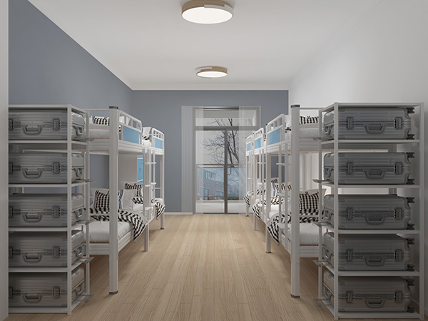 工地宿舍上下鋪鐵床有響動(dòng)怎么辦？