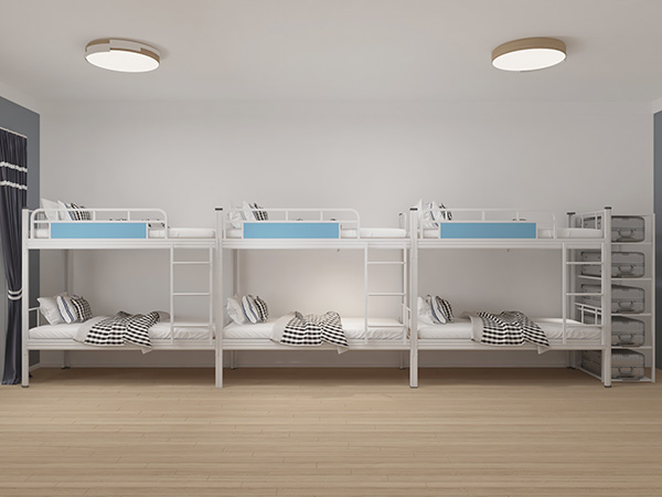 工地宿舍上下鋪鐵床有響動(dòng)怎么辦？