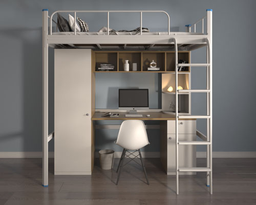 鐵床上下鋪價(jià)格高嗎？