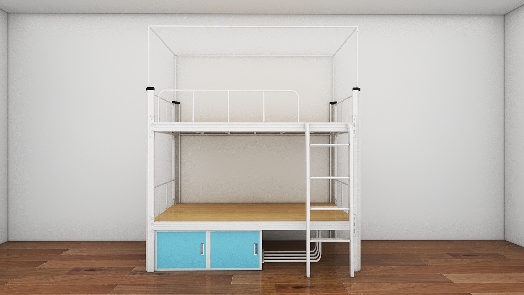 上下床鐵架床帶柜子好用嗎？